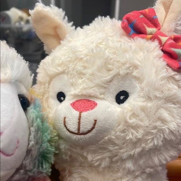 Colorful Plush Llama  Set - Picture 3 of 5